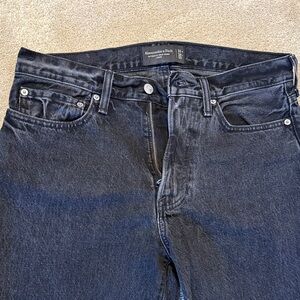 Abercrombie & Fitch Authentic Rigid Denim Loose Fit Men’s Jeans